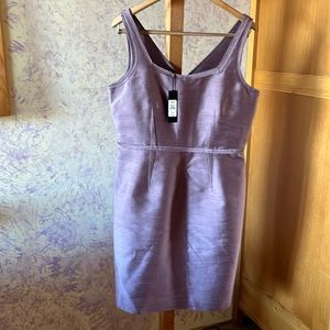 Sleeveless knee length formal dress